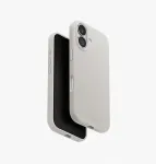 UNIQ Lino MagClick įkrovimo dėklas, skirtas Apple iPhone 17, &scaron;viesiai pilka, skystas silikonas