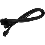 SilverStone SST-PP07-EPS8B prailginimo laidas 8 kontaktų EPS &ndash; 4+4 kontaktų ATX/EPS, 0,3 m, juodas