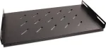 Getfort 45cm 19 inch 1U Fixed Shelf for Rack Cabinet - Black