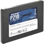 2,5 colio SATA III SSD PATRIOT P210 1 TB &ndash; 500 MB/s skaitymas, 400 MB/s ra&scaron;ymas, 7 mm auk&scaron;tis