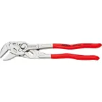 Knipex replinis veržliaraktis 250 mm, nikeliuotas, PVC rankenos, poliruoti nasrai