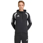 adidas Tiro 26 League pilno užtrauktuko megztinis vyrams, juodos spalvos, S dydis