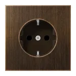 JUNG ME1520AT Schuko ki&scaron;tukinis lizdas 16A 250V, žalvario antikas