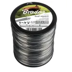 Bradas ZRK3025KG augalų ri&scaron;imo viela 30 m žalia, 2,5 mm plienine &scaron;erdimi su plastikine danga ir pjaustytuvu