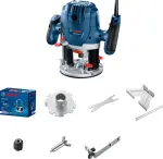 Bosch GOF 130 frezė, juoda, mėlyna, 28000 aps./min., 1300 W