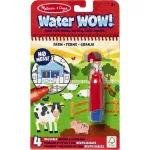 Spinmaster Water Wow Farm GML &ndash; daugkartinis vandeniu aktyvuojamas pie&scaron;imo bloknotas su ūkio tema