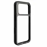 Evelatus Apple iPhone 17 Pro LiveCase hibridinis dėklas su stovu PC+TPU juodas