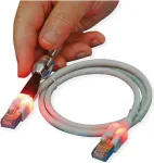 ZVK GmbH EasyLan DualBoot LED CAT 6 SFTP tinklo kabelis RJ-45 male to RJ-45 male 50cm geltonas CS1OYCDCD0005