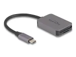 DeLOCK USB Type-C kortelių skaitytuvas aliuminis SD Micro SD 5000 Mbit/s