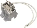 OMNILUX GX-9.5 ir GY-9.5 keraminis lizdas, 250V/10A, tvirtinamas varžtais 9450030C