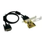 EXSYS EX-1095 PCI Express x1 2 prievadų RS232 nuosekliojo ry&scaron;io adapterio plok&scaron;tė