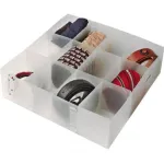 ORDINETT Organiser L 30,5x30,5x10 cm Top Class permatoma laikymo dėžė