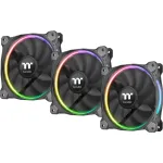 Thermaltake Riing 14 RGB TT Premium Edition CL-F051-PL14SW-A ventiliatoriai radiatoriui / korpusui, 140 mm, 500&ndash;1400 aps./min., rinkinyje 3 vnt.