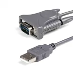 StarTech.com ICUSB232DB25 USB 2.0 į nuoseklųjį RS232 adapterinis kabelis, DB9/DB25, pilkas