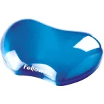 Pla&scaron;takos atrama Fellowes Crystals Gel Wrist Rest (mėlyna, 122&times;88&times;18 mm)