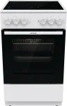 Gorenje GEC5A41WG Laisvai pastatoma viryklė Elektrinė Keraminė kaitlentė Balta