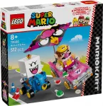 LEGO 72038 Super Mario Mario Kart Wario King Buu Huu &ndash; konstrukcinis žaidimų rinkinys su veikėjų figūrėlėmis ir trasos elementais