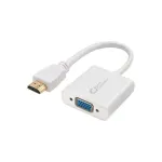 Microconnect HDMVGA1 HDMI&ndash;VGA adapteris, ki&scaron;tukas/lizdas, be garso, baltas