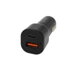 Automobilinis įkroviklis SBOX CC-038 38W Juodas &ndash; dviejų USB prievadų maitinimo adapteris transporto priemonei