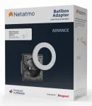 Netatmo NPC-BAT-W adapterinis žiedas vidaus stebėjimo kamerai, baltas