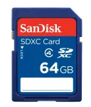 WESTERN DIGITAL SanDisk SDXC kortelė Class 4 64GB