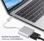 helos 288464 Premium DisplayPort &ndash; DVI adapterio kabelis, DP ki&scaron;tukas &ndash; DVI-I lizdas, DisplayPort 1.2, 1080p, sidabrinės spalvos