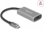 USB Type-C adapteris DeLOCK HDMI 8K HDR