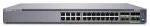Juniper EX4100-24P valdomas L3 prieigos jungiklis, 24x 10/100/1000BaseT PoE+, 4x 10G SFP+, 4x 25G SFP28, pertekliniai ventiliatoriai, 1x AC maitinimo &scaron;altinis JPSU-920-AC-AFO, standartinė programinė įranga, TAA atitikmuo