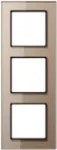 Jung AC 583 GL CH &Scaron;ampaninis stiklinis dekoratyvinis dangtelis, stiklas, 84&times;226 mm