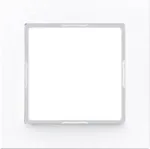 JUNG AC 581 WW Balta dengiamoji plok&scaron;telė jungikliui, duroplastas, 84&times;84 mm
