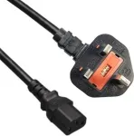 Maitinimo laidas EECONN S12A-044-01007 Juodas 1,8m G tipo ki&scaron;tukas C13