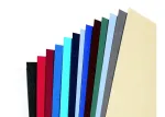 GBC LeatherGrain A4 250 g/m&sup2; įri&scaron;imo vir&scaron;eliai, balta, 100 vnt.