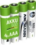 Ansmann 1x4 NiMH baterija Micro AAA tipo 600 min. 550 mAh 1311-0022
