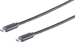USB laidas S/CONN 77140-1.0 USB 3.2 Gen 1 1m USB C USB B juodas