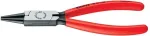 KNIPEX 22 01 160 replės smailianosės, chromo vanadžio plienas, plastikas, raudonos, 16 cm, 140 g