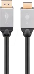Wentronic 71460 Laidinė sąsaja / lyties adapteris DisplayPort HDMI juoda - pilka (71460)