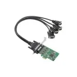 Moxa CP-104EL Low Profilio PCIe Serial Adapter - 4 x RS-232