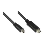 Good Connections USB 2.0 laidas C-Mini B5pol. juodas 1,8m