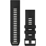 Garmin QuickFit 010-13393-00 juodai pilkas silikoninis dirželis 26 mm