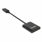 CLUB3D Multi Stream Transport Hub DisplayPort 1.2 į HDMI dviejų monitorių