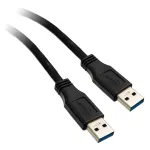 USB 3.2 Gen.1 laidas, A tipo ki&scaron;tukas / A tipo ki&scaron;tukas, InLine 35215, juodas, 1,5 m