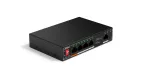 Nevaldytas PoE komutatorius Dahua Technology SF1005P &mdash; 5x Fast Ethernet (10/100), L2, PoE, 48&ndash;57V, Juodas