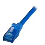 Tinklo kabelis EFB Elektronik K8109BL.3 Cat6a U/UTP RJ-45 &mdash; 3 m, mėlynas