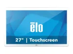 Elo Touch Solutions Elo 2703LM 27 colių medicininės klasės LED monitorius su projekciniu talpiniu liečiamuoju ekranu, Full HD, baltas