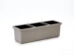 Urbalive Berberis Trio savaiminio laistymo vazonas 117 x 39 cm, &scaron;viesiai pilkas