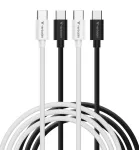 Verbatim Essentials USB 2.0 USB-C į USB-C laidas, 2 vnt., 1 m, juoda