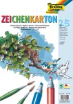 Folia Pie&scaron;imo kartonas baltas 120 g/m&sup2; 25 lapų DIN A4