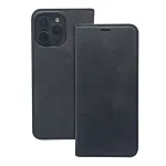 iLike Samsung Galaxy S25 Smart Suede Book Case Black
