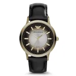 Armani AR2468 Vyri&scaron;kas laikrodis su mėlynu ciferblatu, plienine apyranke ir chronografu, 40 mm