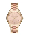 Michael Kors Darci moteri&scaron;kas laikrodis su rožinio aukso spalvos nerūdijančio plieno apyranke MK3493
